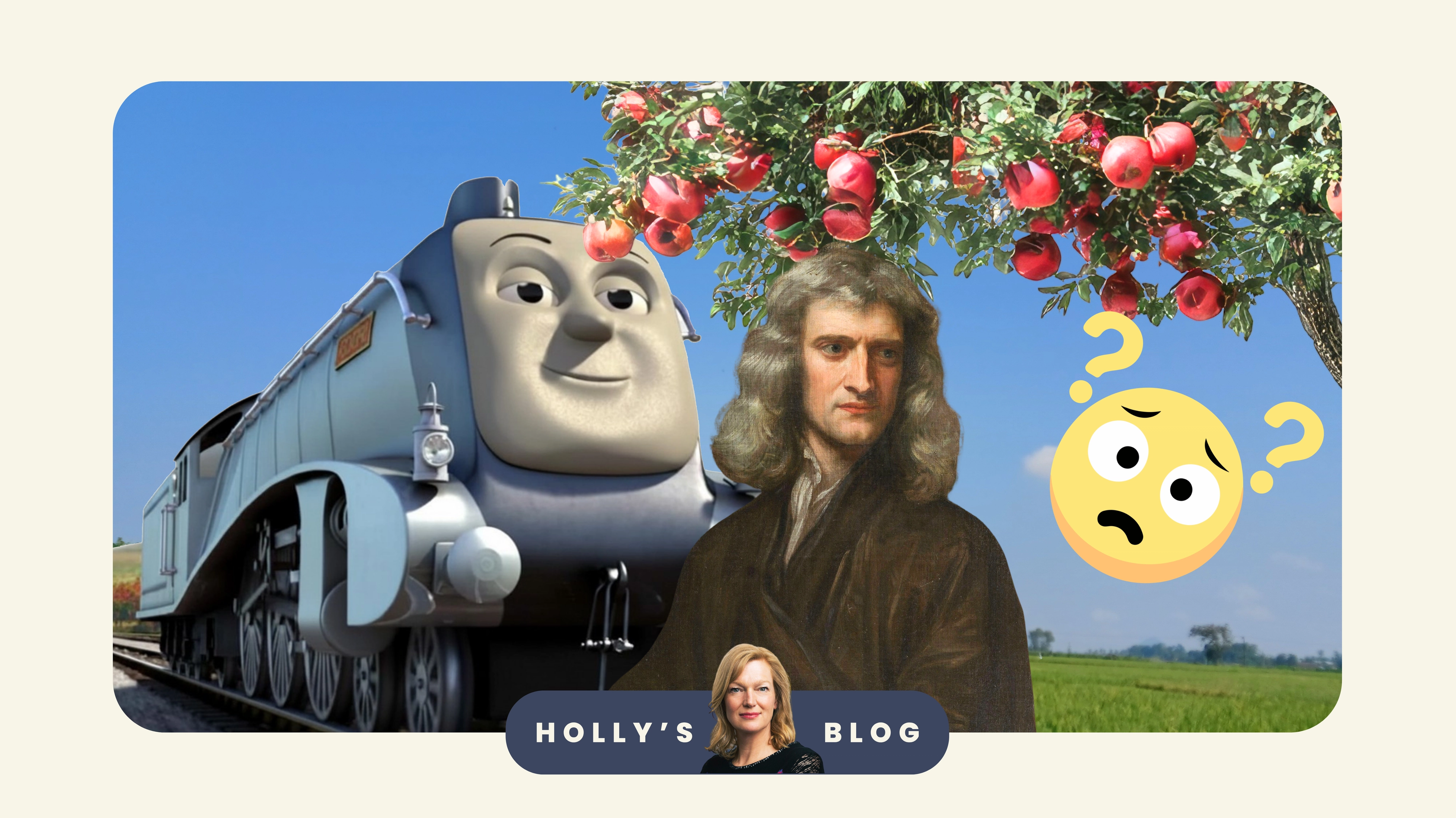Falling Apples, posh trains and confusing ISAs