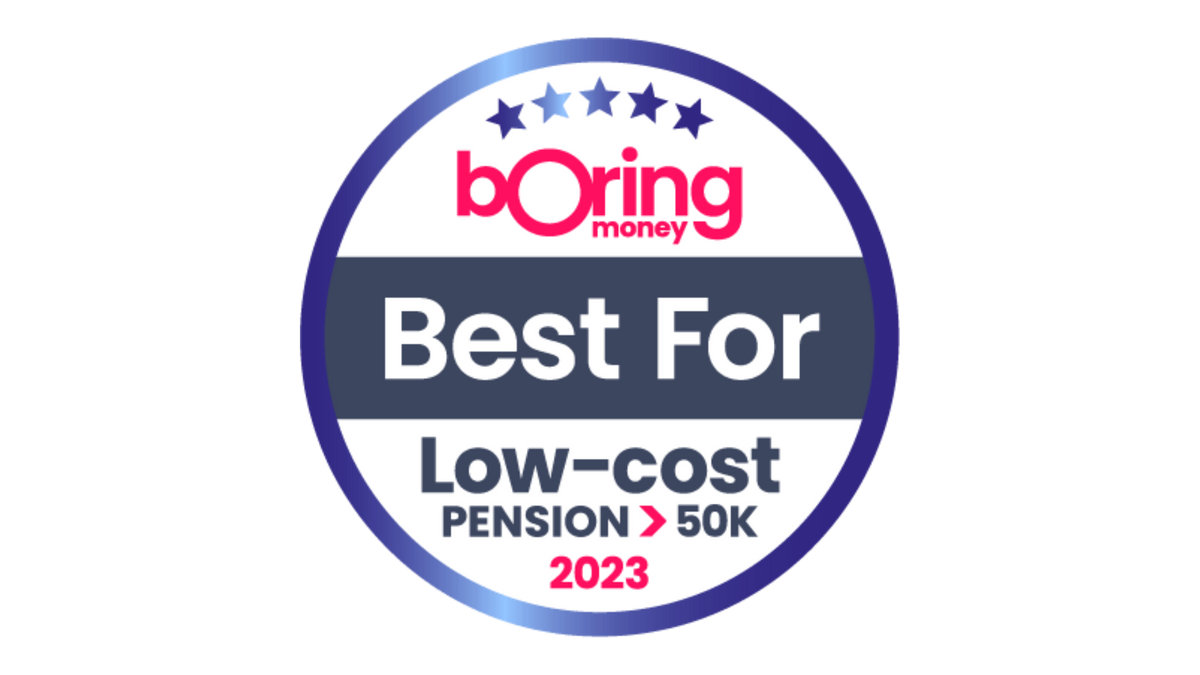 Best for Low-Cost Pension >£50k 2023