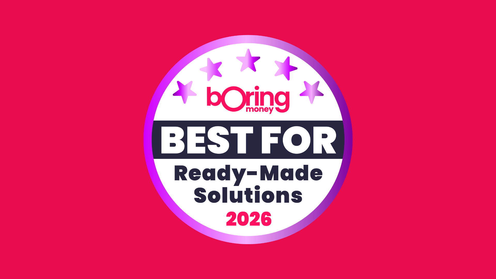 Best For Ready - Made Solutions 2026