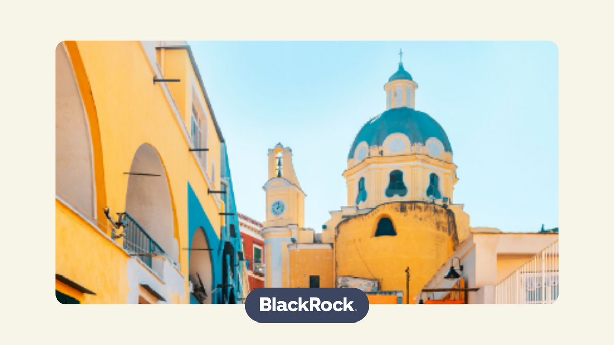 luxury goods' market alley in Europe
