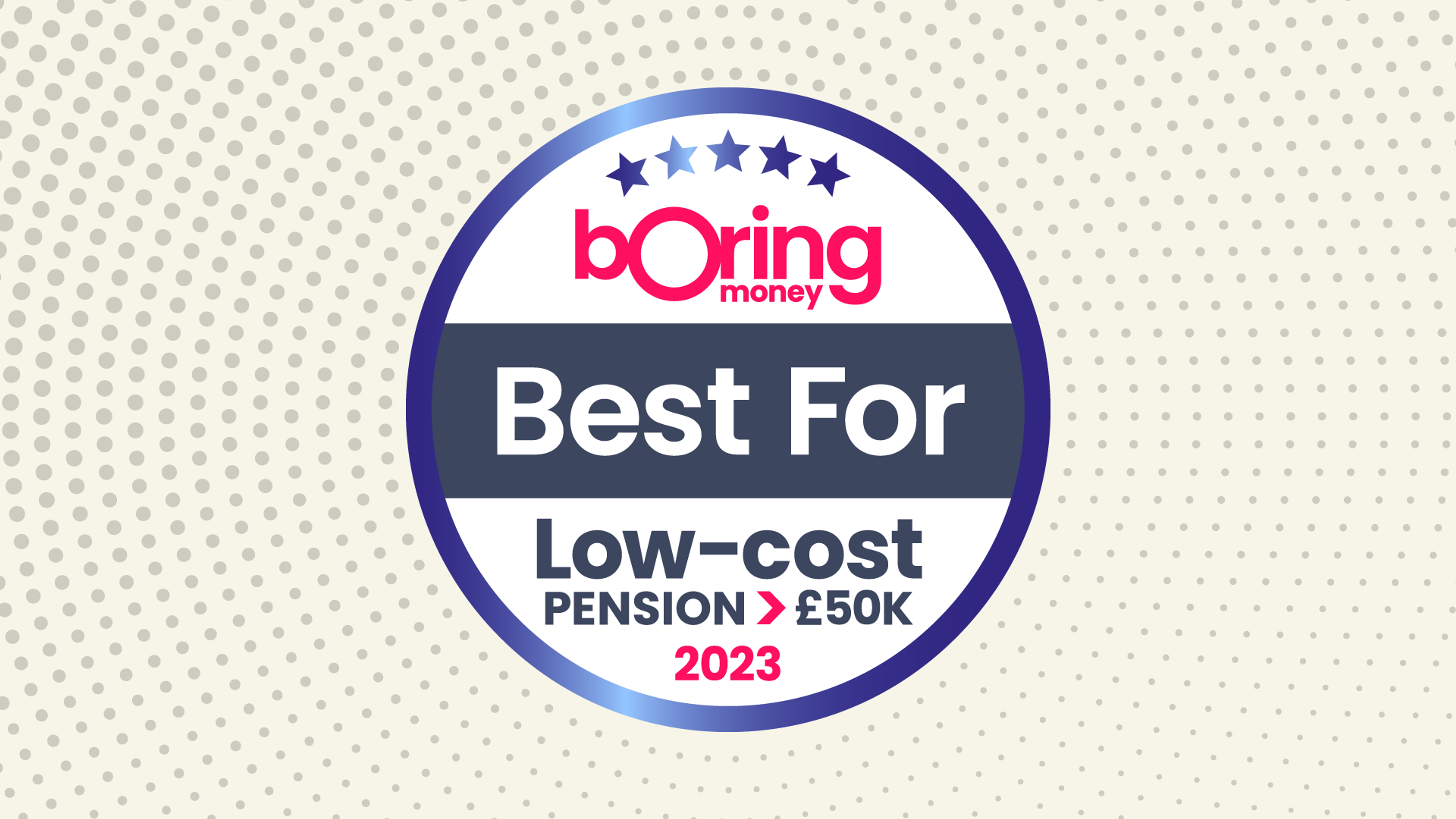 Best for Low-Cost Pension >£50k 2023