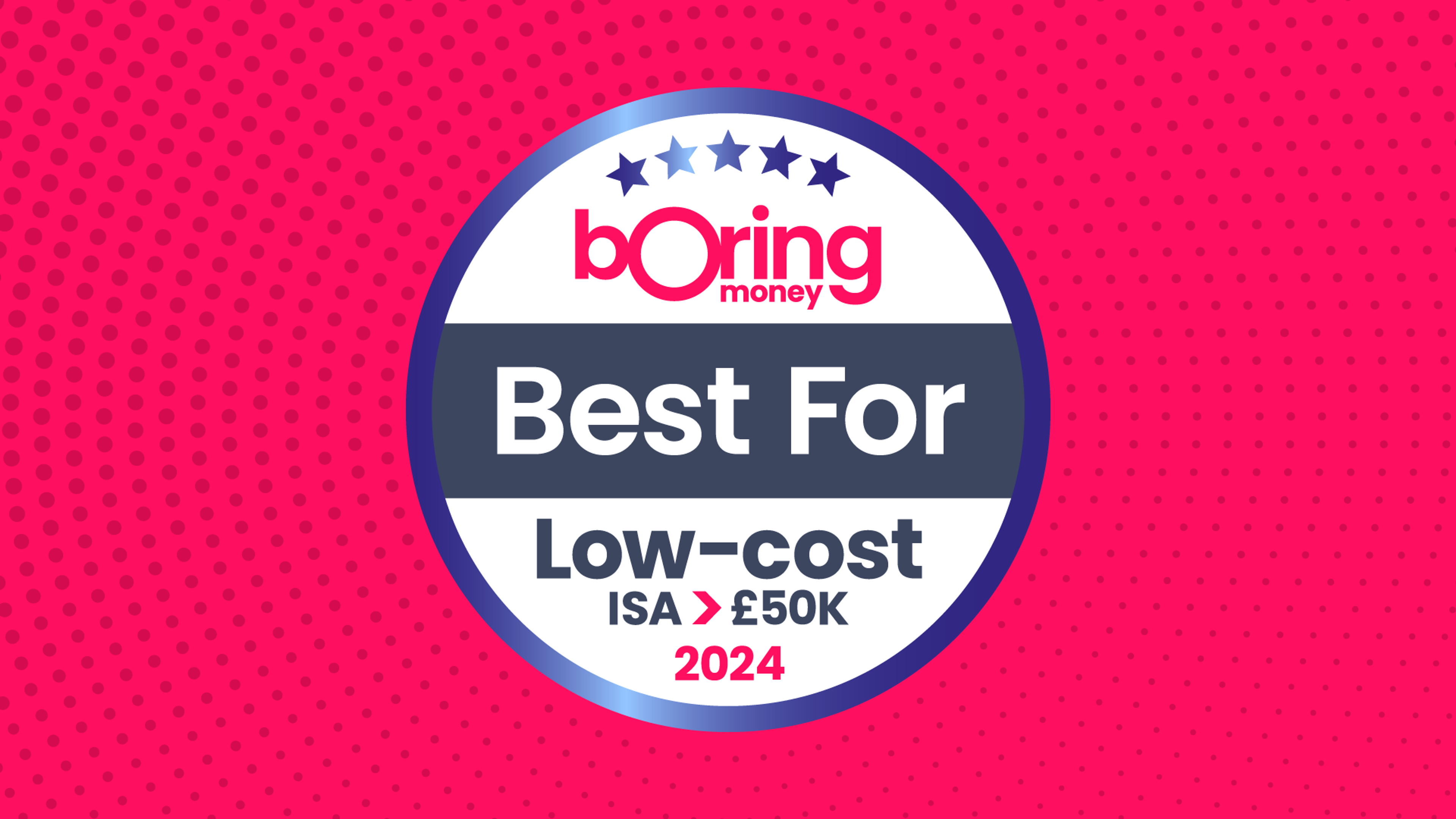 Best for Low-Cost ISA >£50k 2024