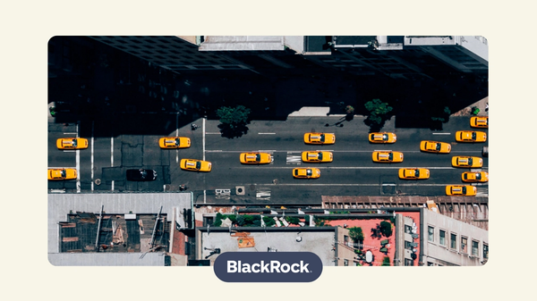 street view of yellow cabs and tall buildings