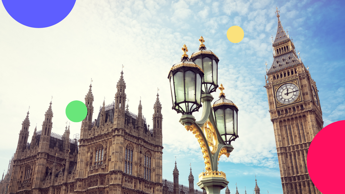 An image of the Houses of Parliament against a blue sky
