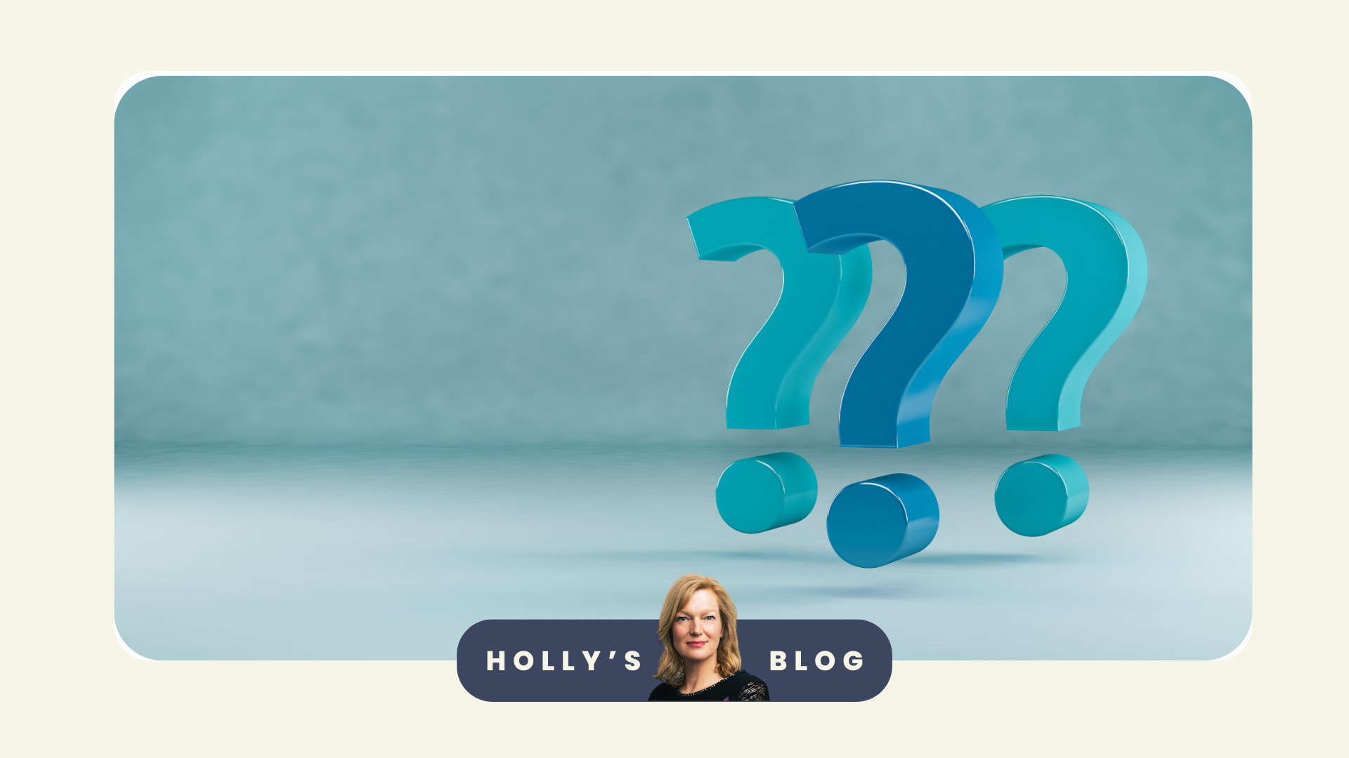 The Election - and our CFO