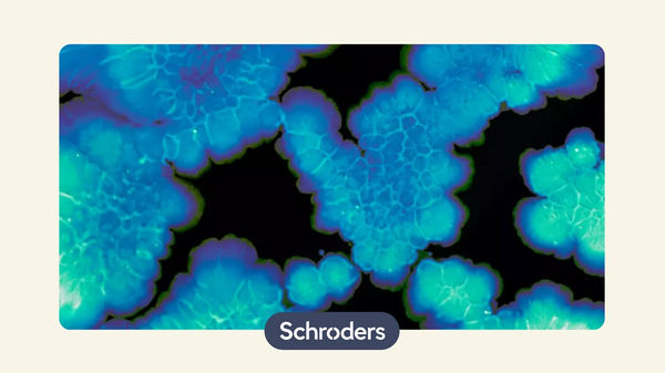 molecules as seen through a microscope - a representation of investing in the Biotechnology sector