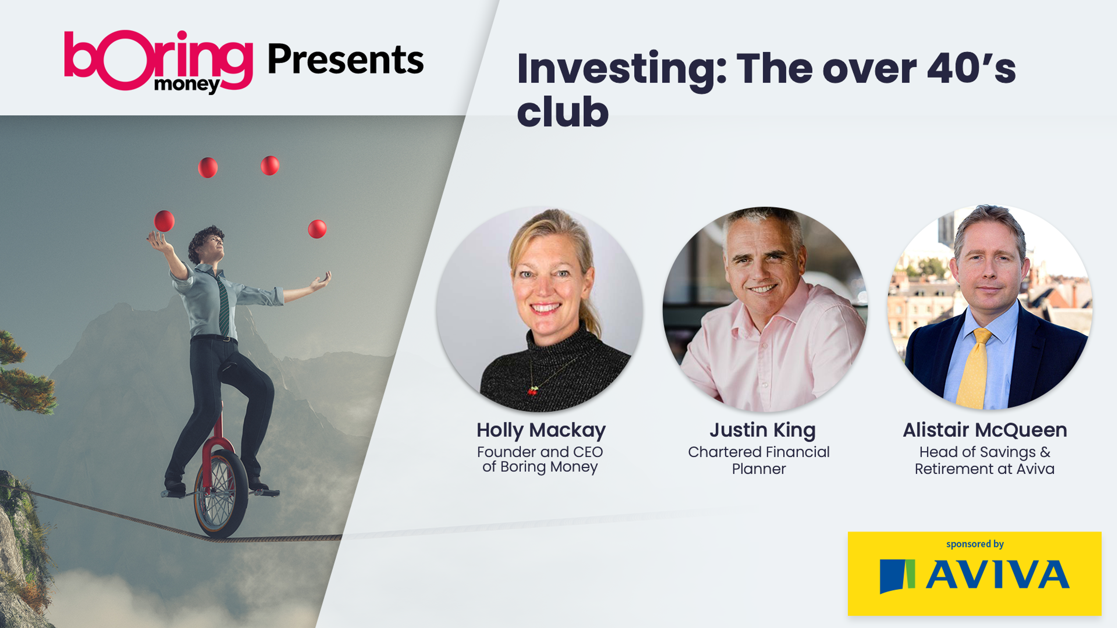 5 highlights from our webinar 'Investing: The Over 40s Club'