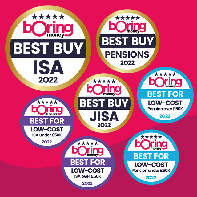 Winner of Boring Money Best Buy and Best for Awards 2022