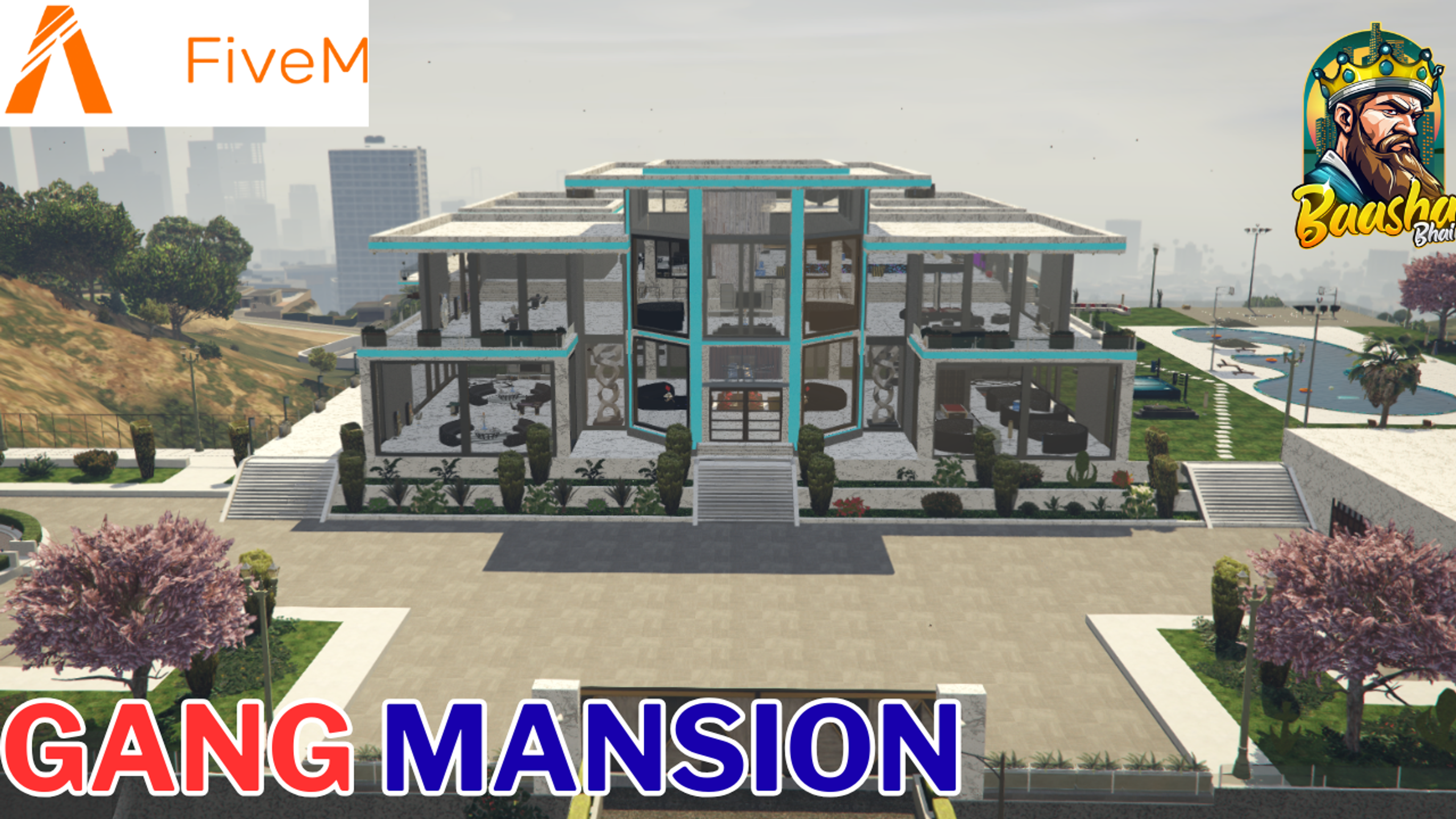Fivem Gang Mansion  /  Mafia Mansion  / Tropical Villa