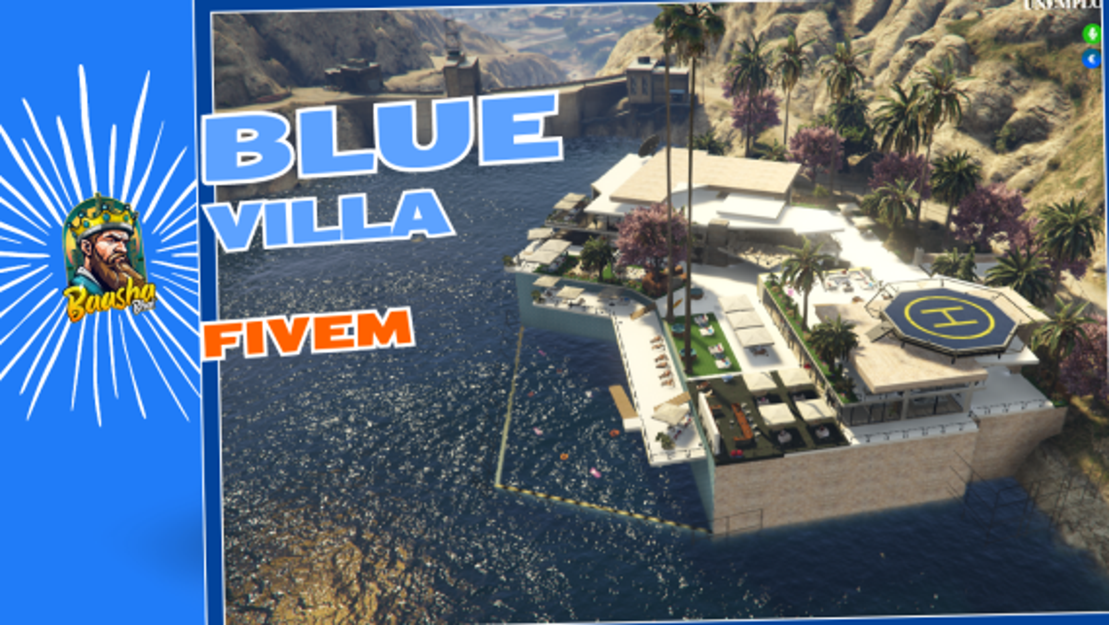 Fivem Blue Resort Mafia Mansion