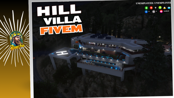 Hill Villa Premium Mafia Mansion