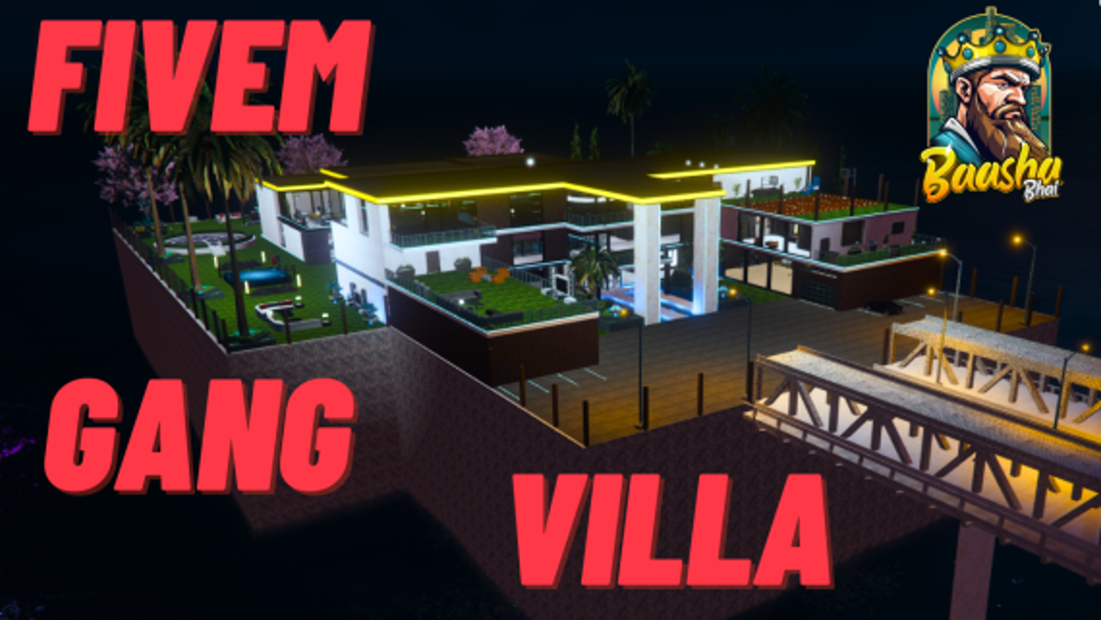 Fivem Gang villa / Fivem Mafia Mansion
