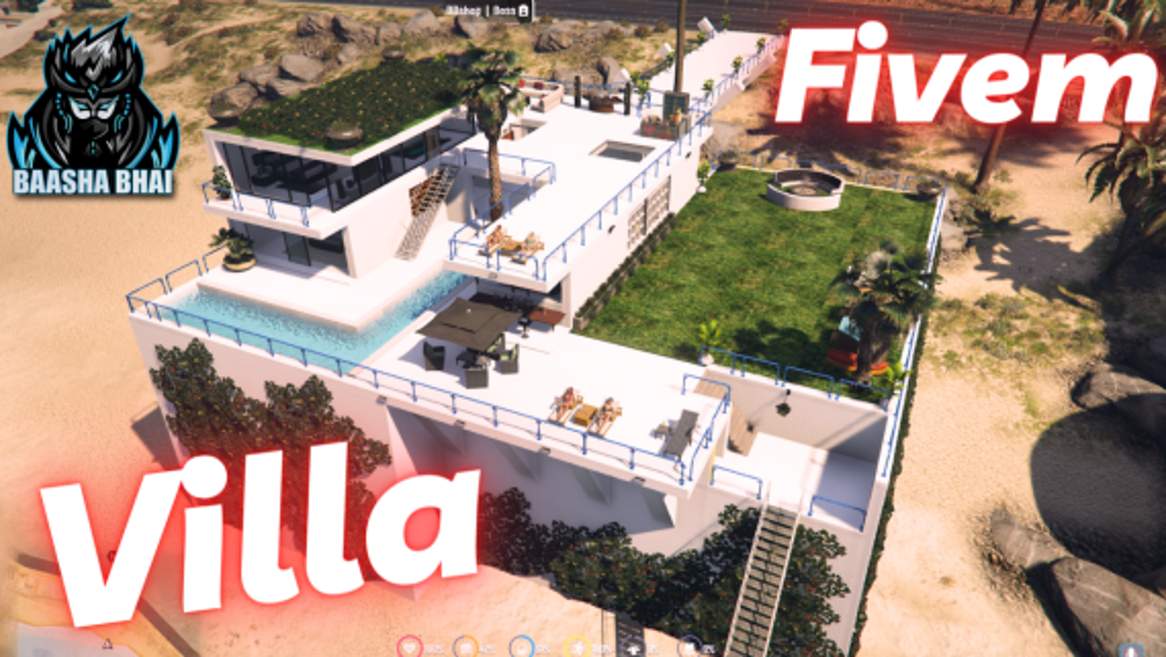  Fivem Villa MLO  / Fivem Eton Villa Mafia Mansion