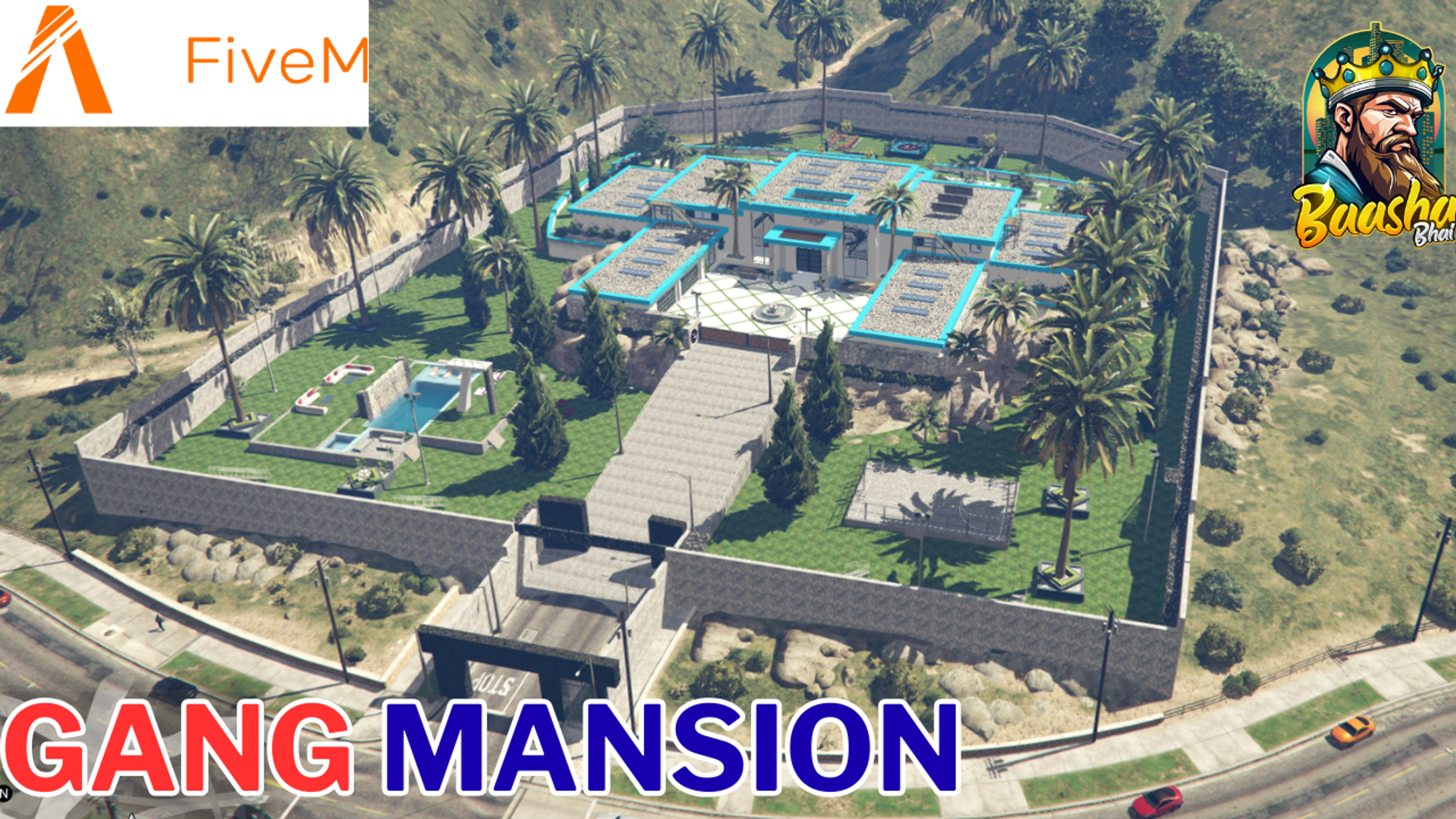 Fivem Gang Mansion  /  Mafia Mansion Mirror park