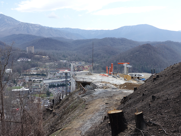 SkyLift Damage after 2016 Wildfires