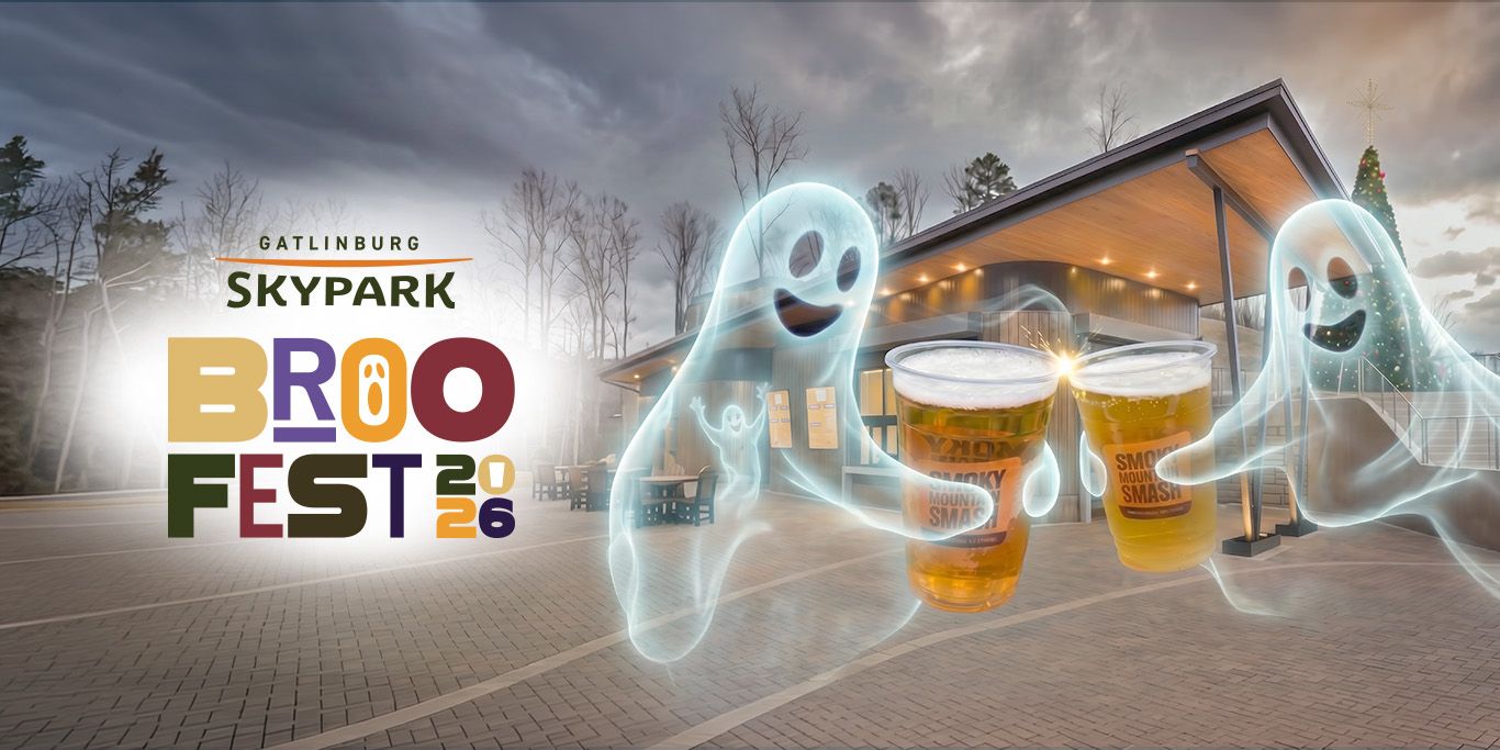 Gatlinburg SkyPark BrOO Fest logo.
