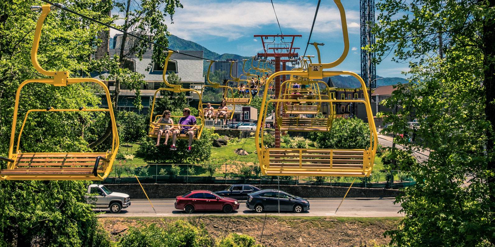 SkyLift in Downtown Gatlinburg