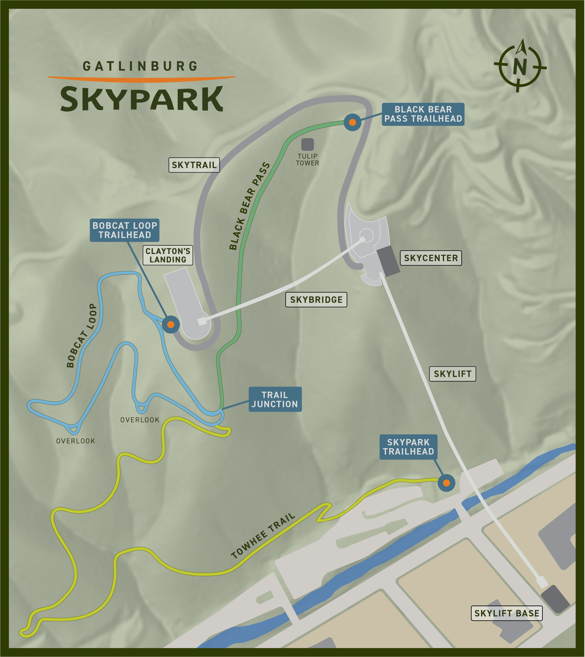 hiking map
