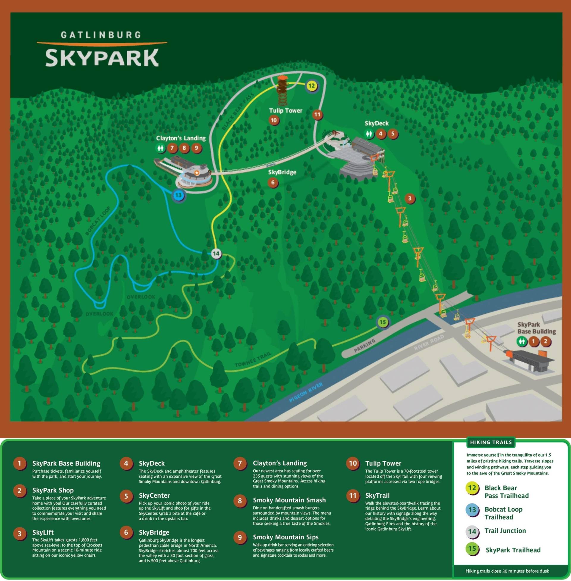 Gatlinburg Park Map