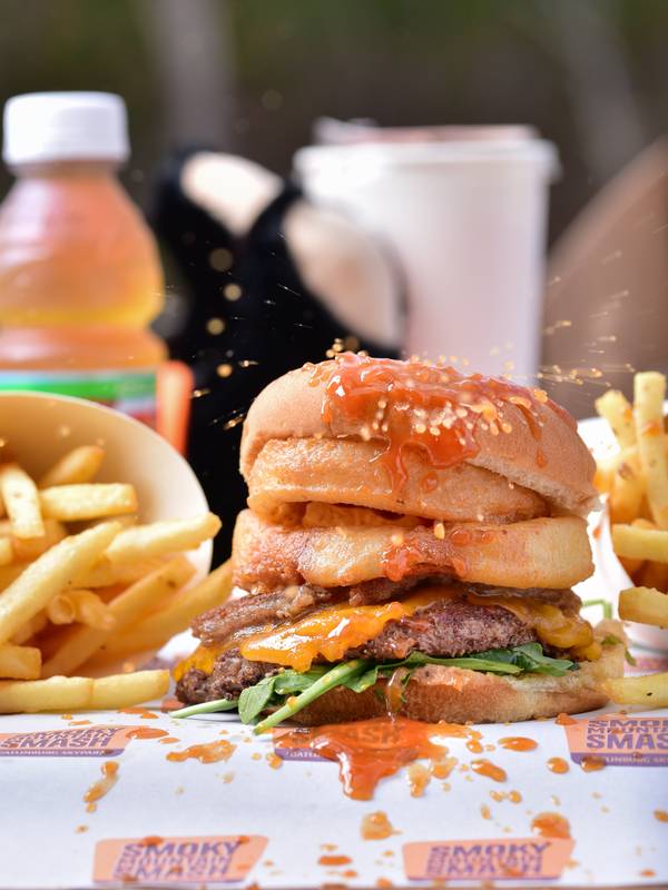 smoky mountain smash burger