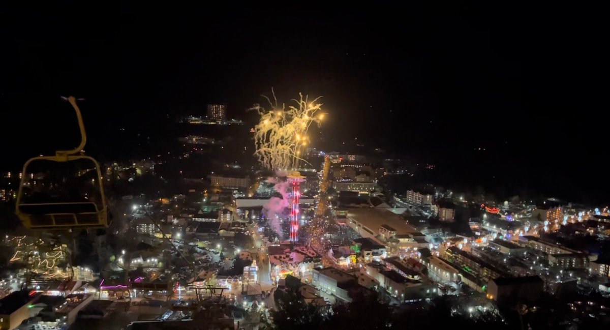 New Years Eve | NYE of Wonder Light Show | Gatlinburg Skypark
