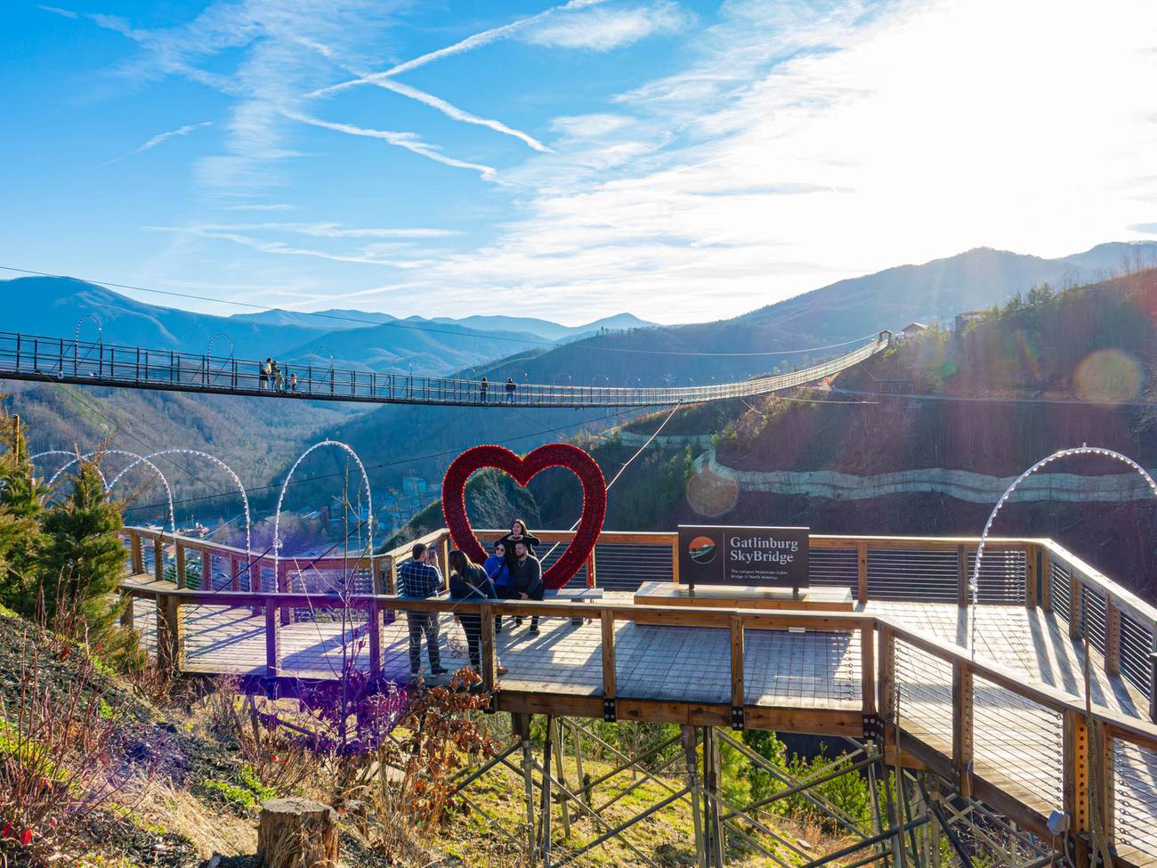 Love Is In The Air Photo Op Heart on SkyTrail