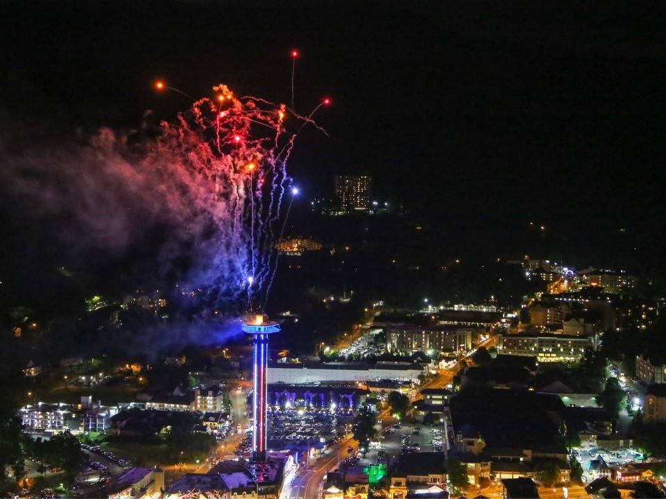 Fourth of July View from SkyBridge