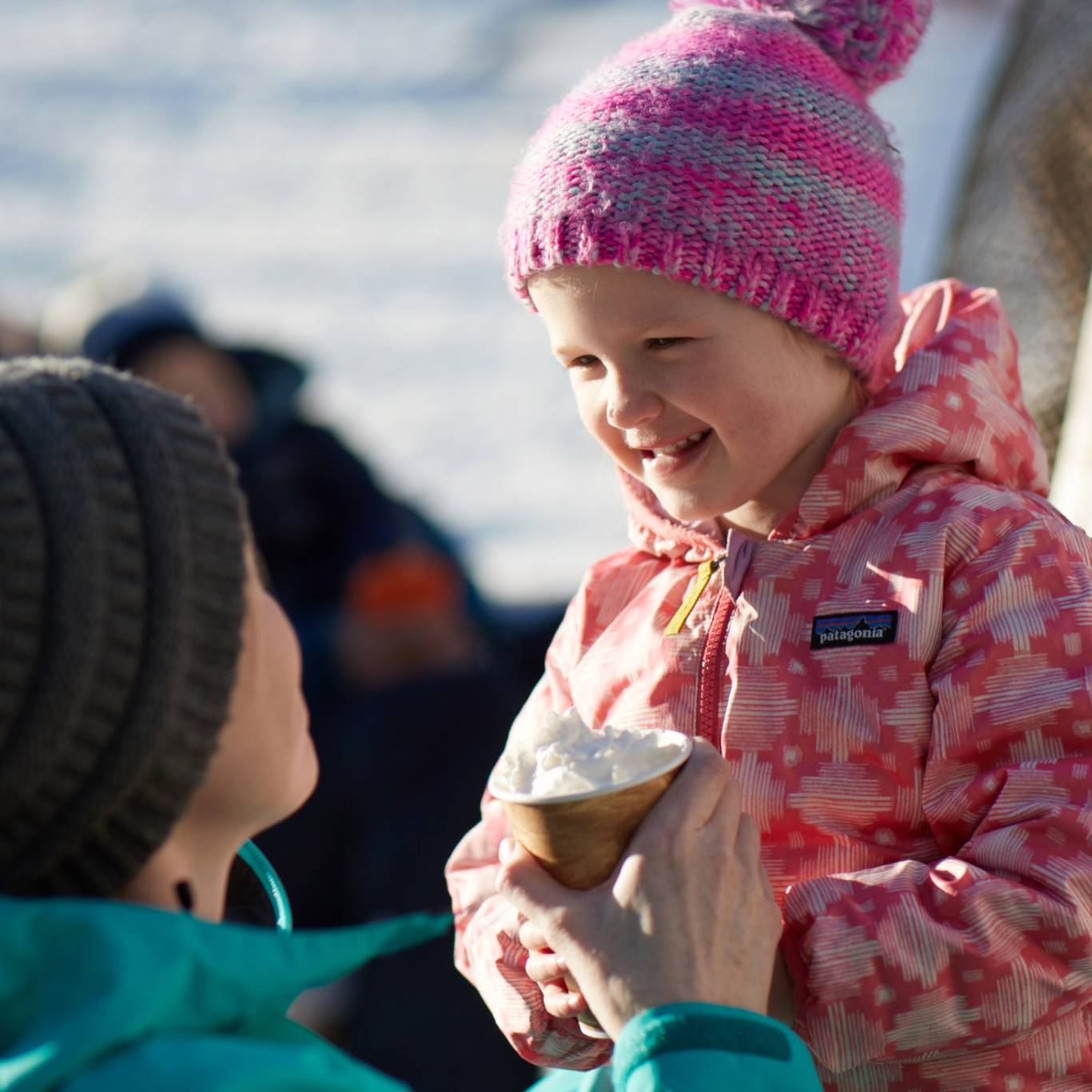 Mother and Child Outside