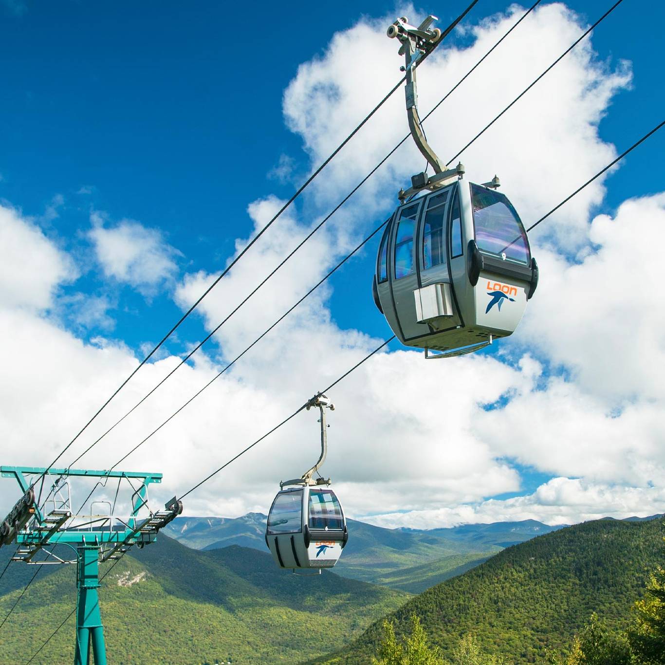 Summer gondola skyride