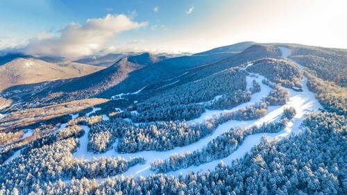 Loon Mountain in the winter