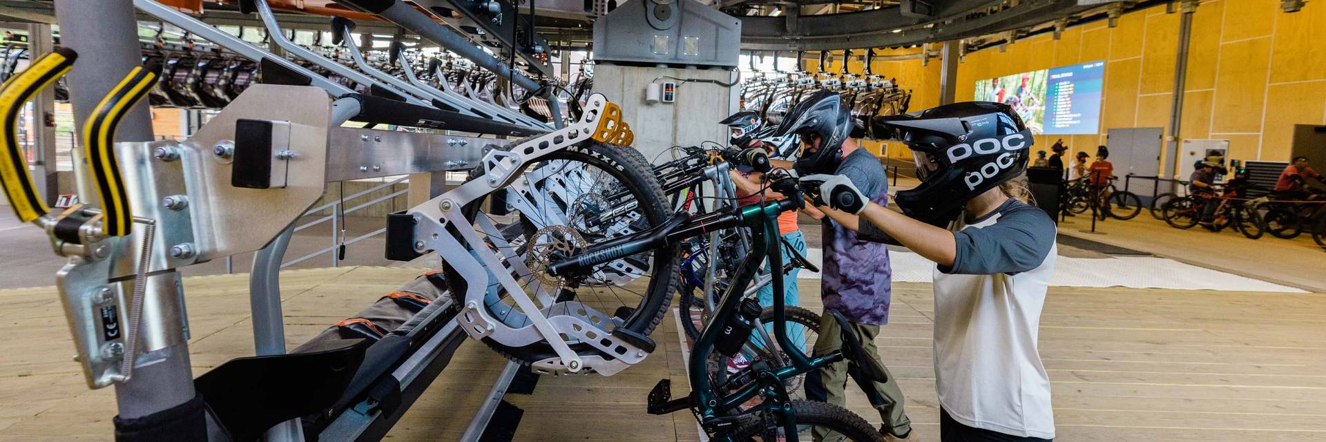 kancamagus 8 lift in the summer