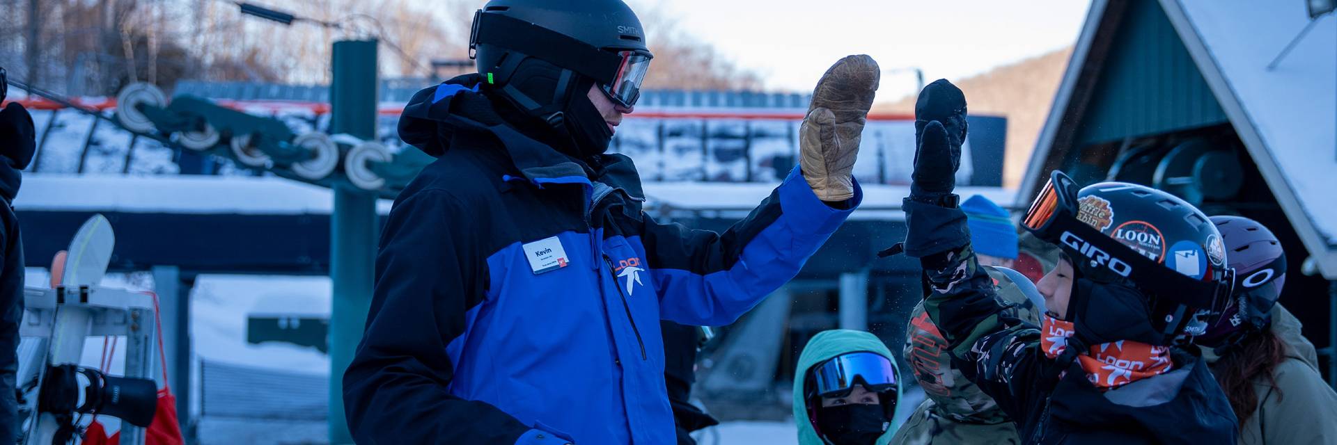 group of kids and their coach