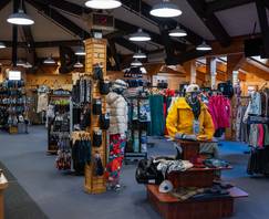 Retail clothing and apparel at Loon Mountain Sports