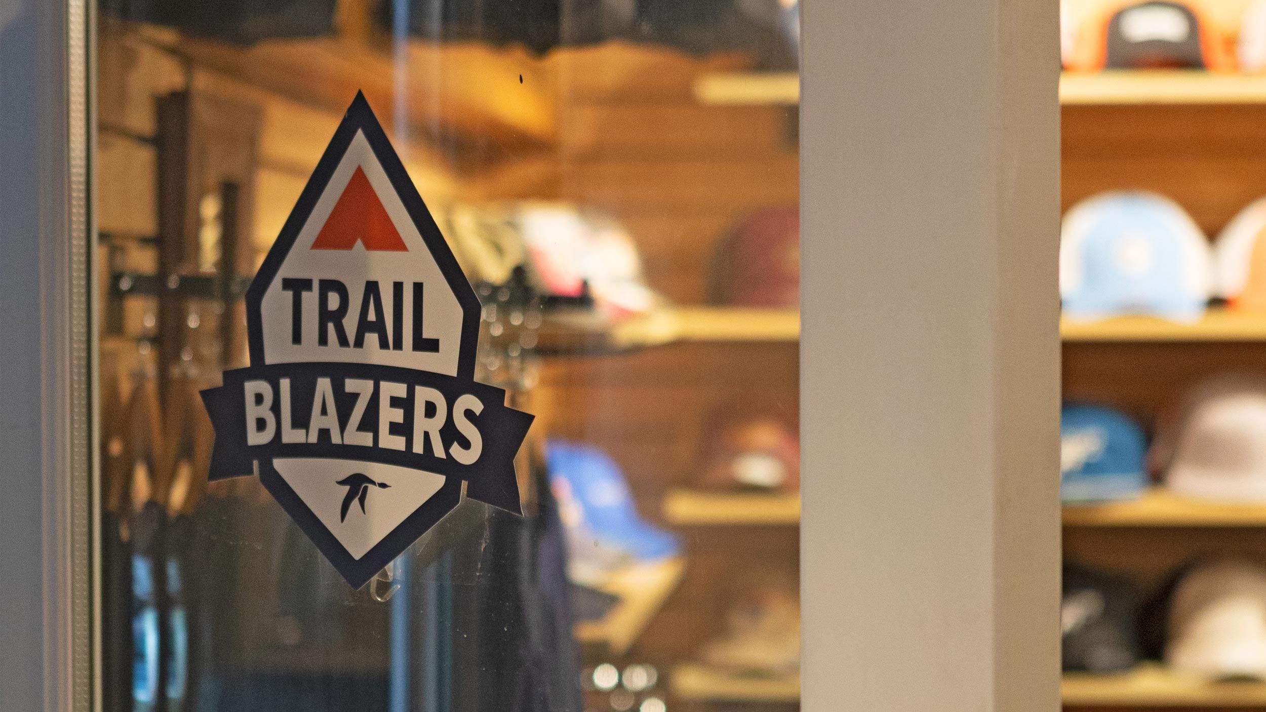 Trail Blazers store logo