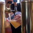 Picture of Samuel Adams beer glass