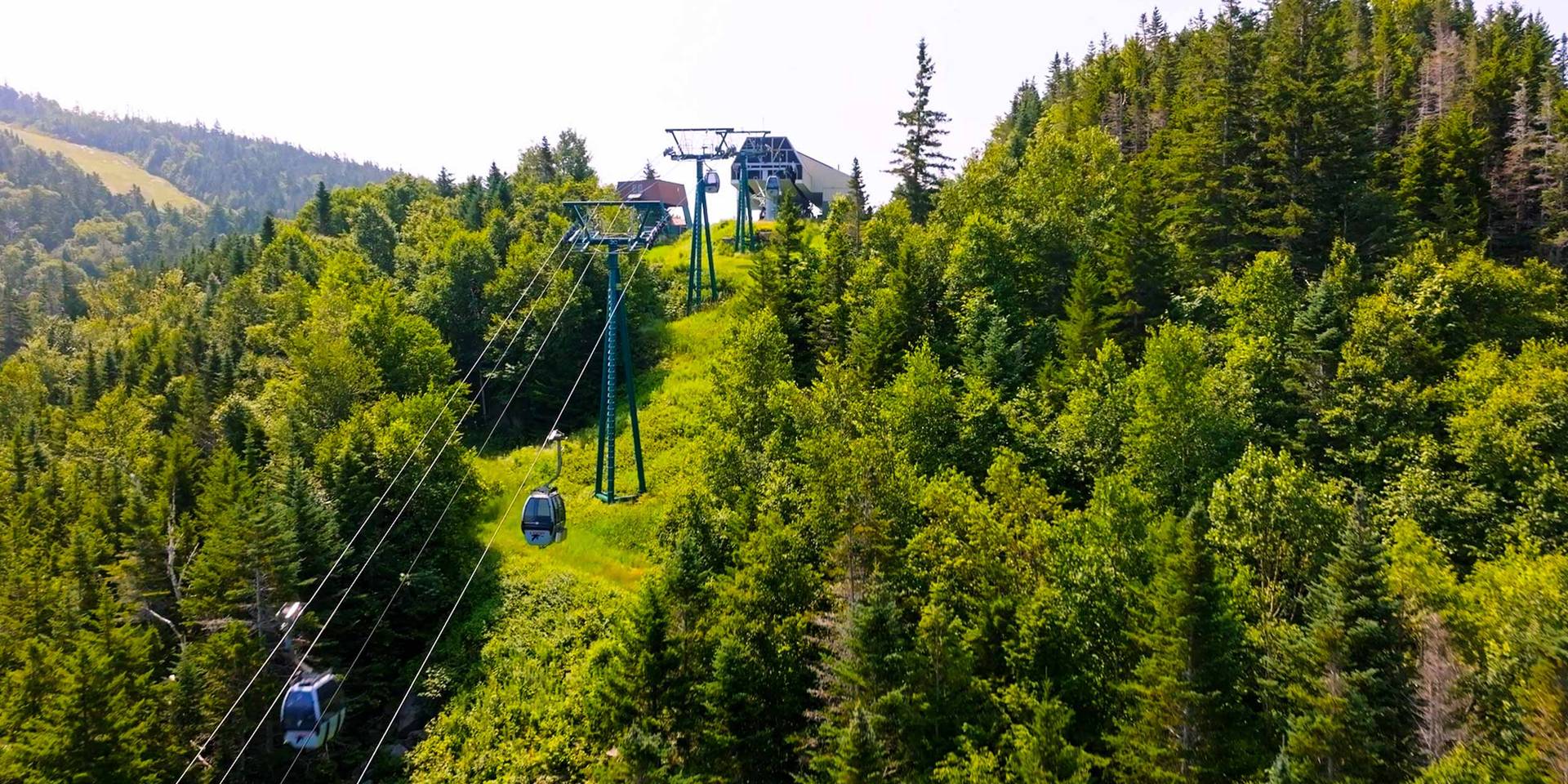 summer drone gondola skyride