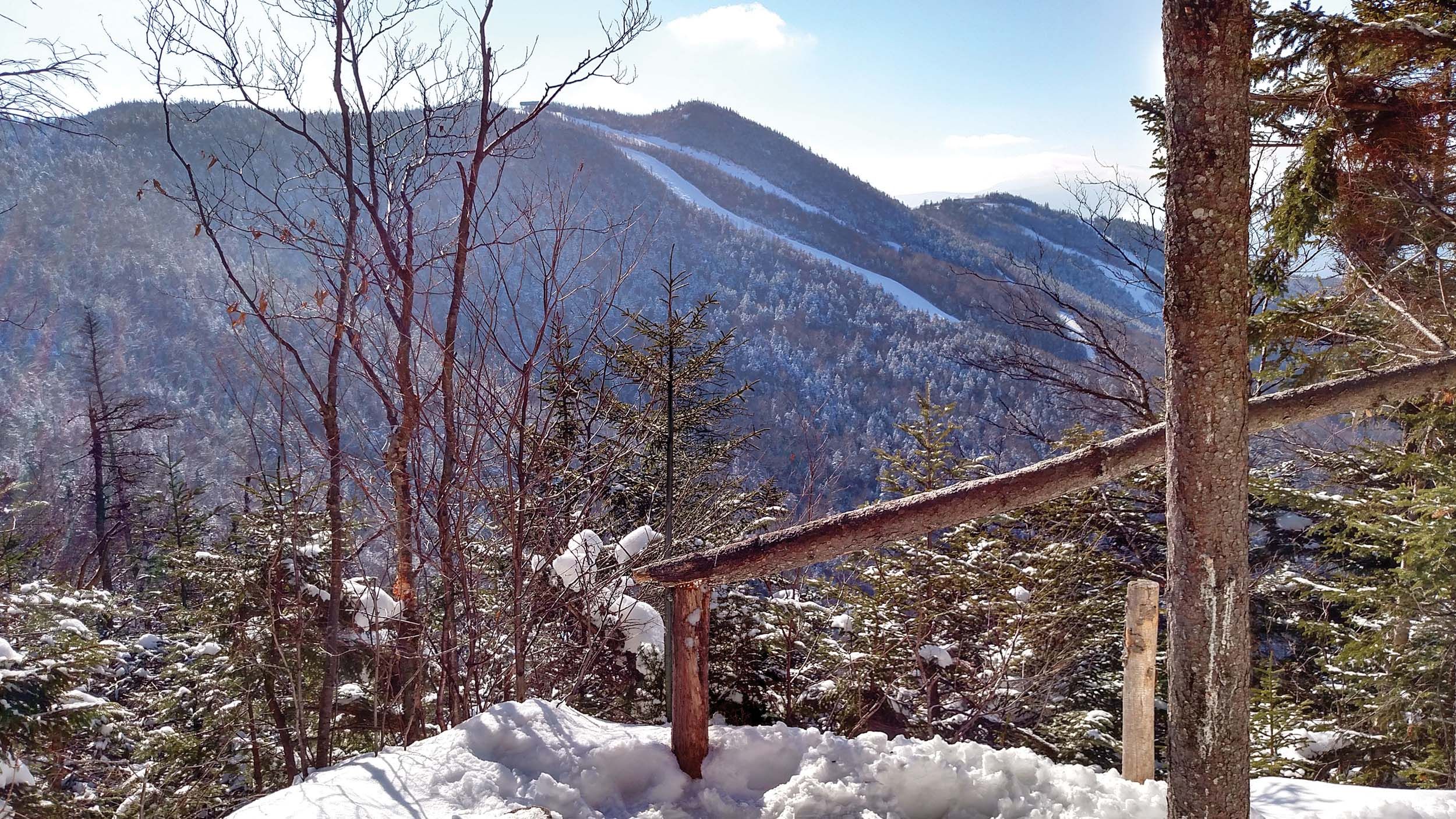 View of North Peak from Black Ridge