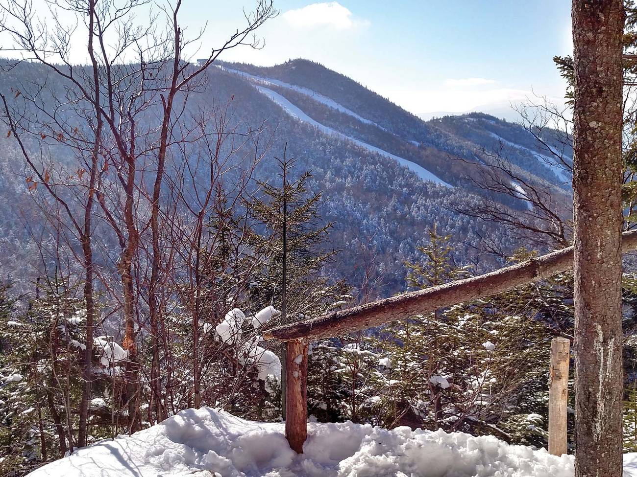 View of North Peak from Black Ridge