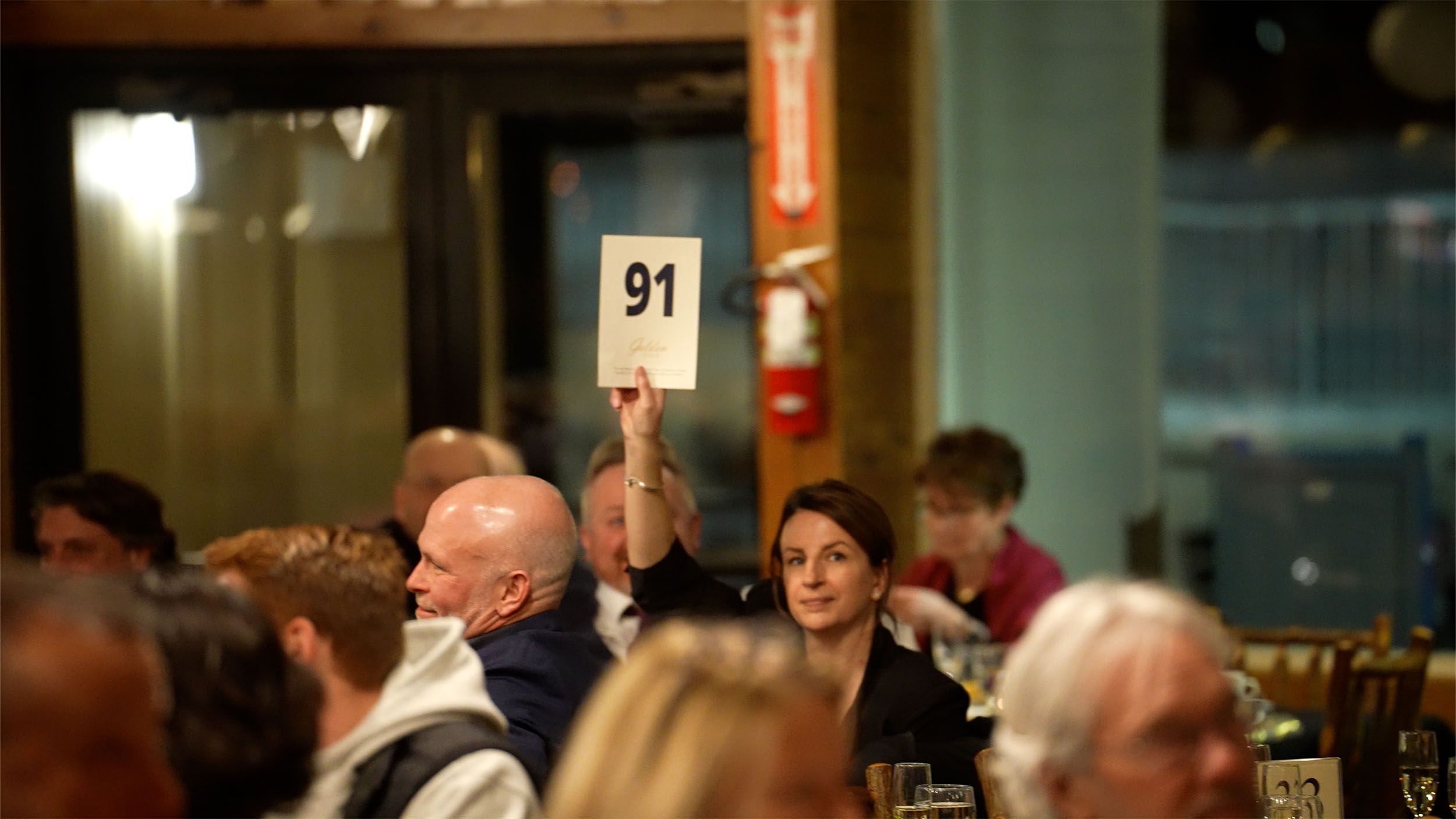 Golden Gala Auction Bidding