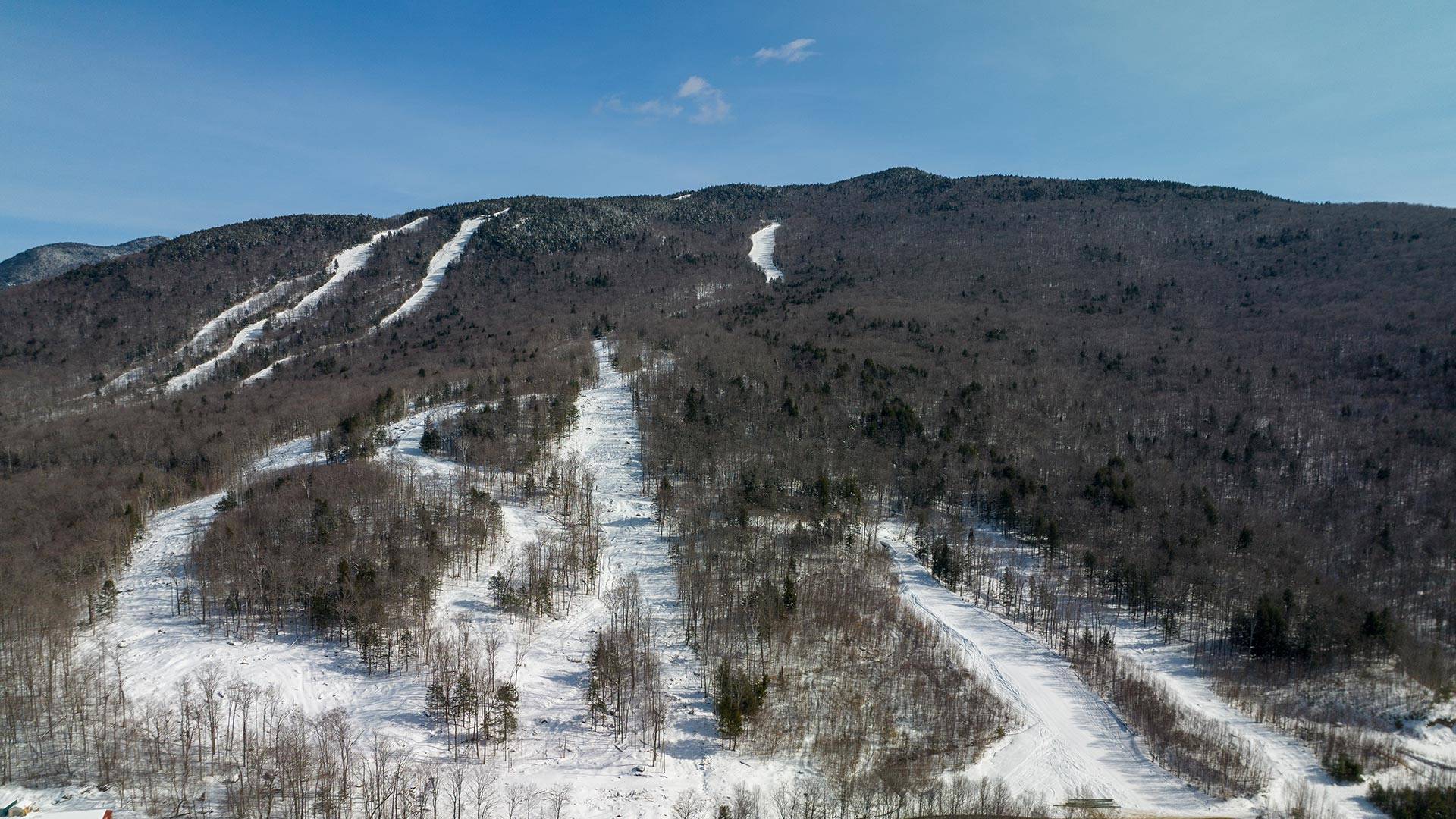 Timbertown terrain pod at Loon Mountain