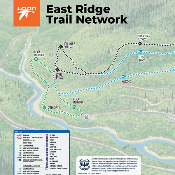 East Ridge Trail Map Preview