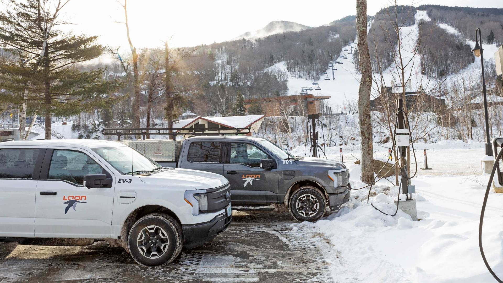 Electric Trucks Charging
