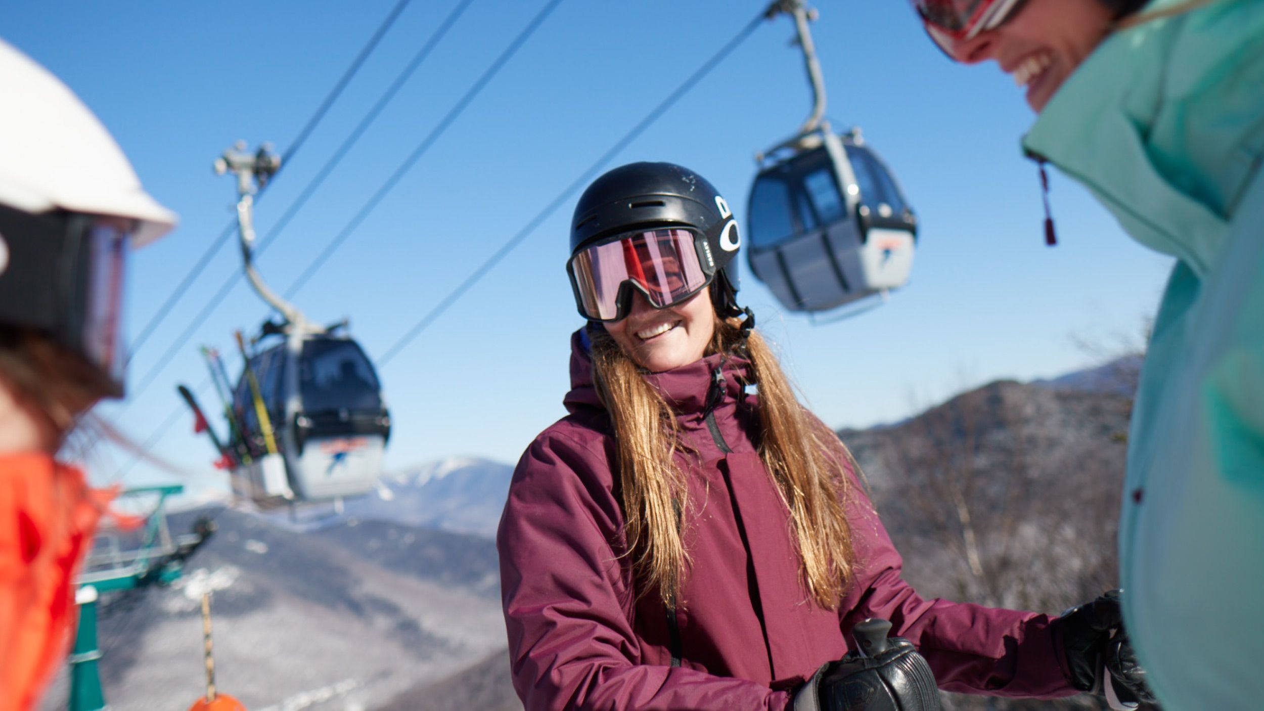 winter gondola skyride