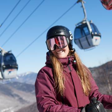 winter gondola skyride