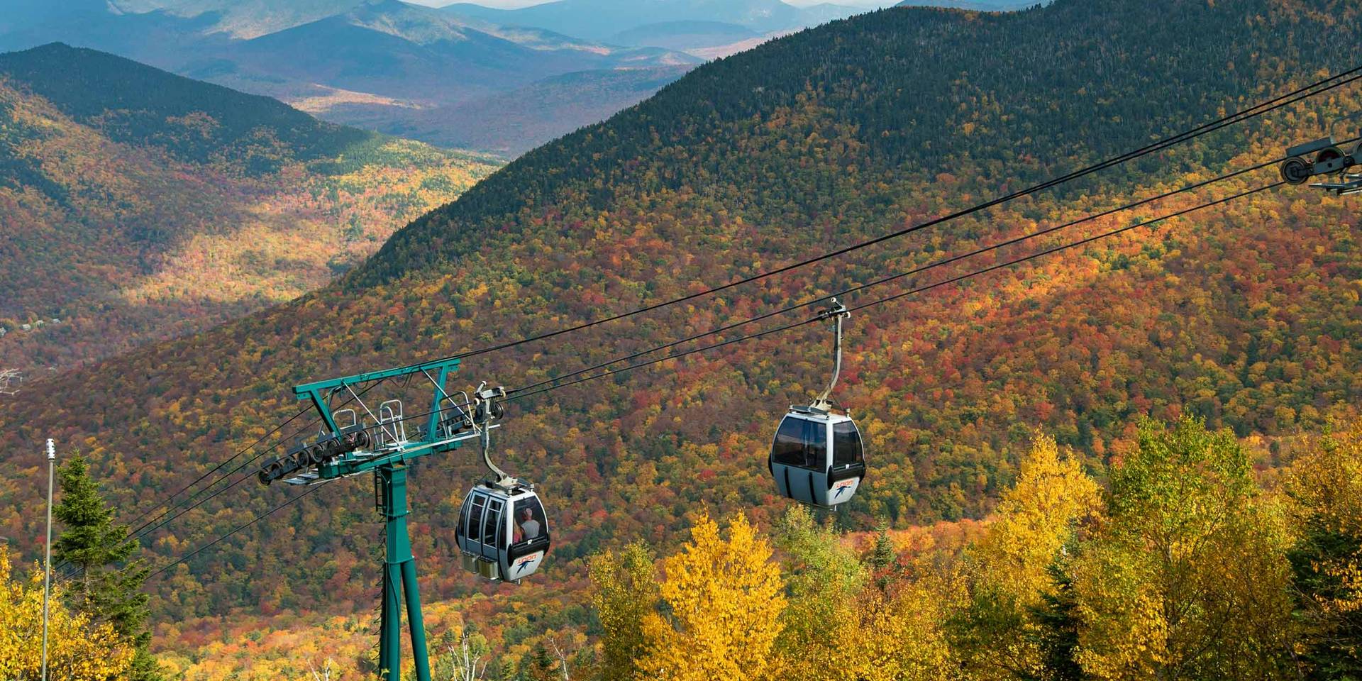 Scenic Gondola Skyride in the fall