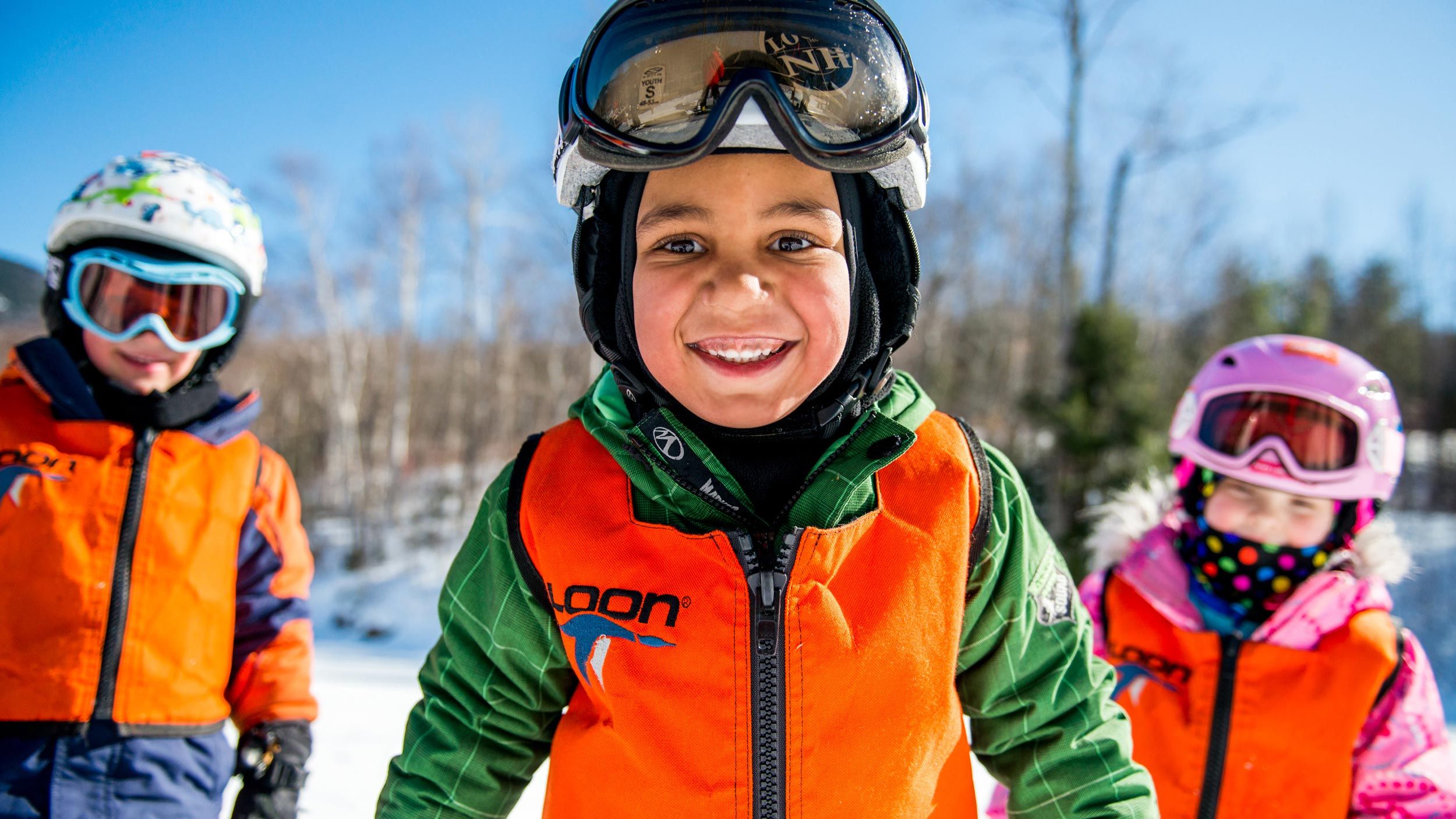 Group of smiling kids