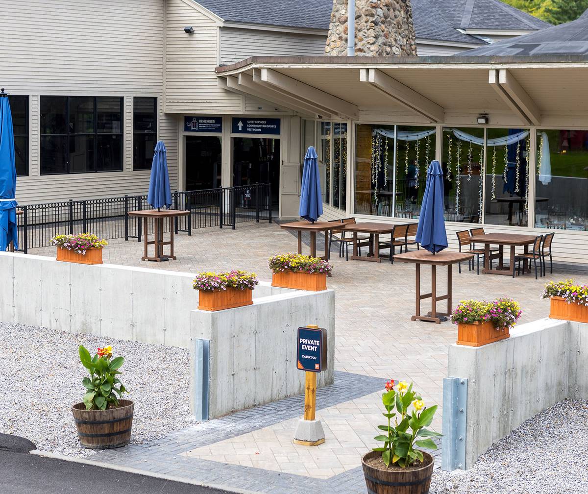 Octagon Patio Summer