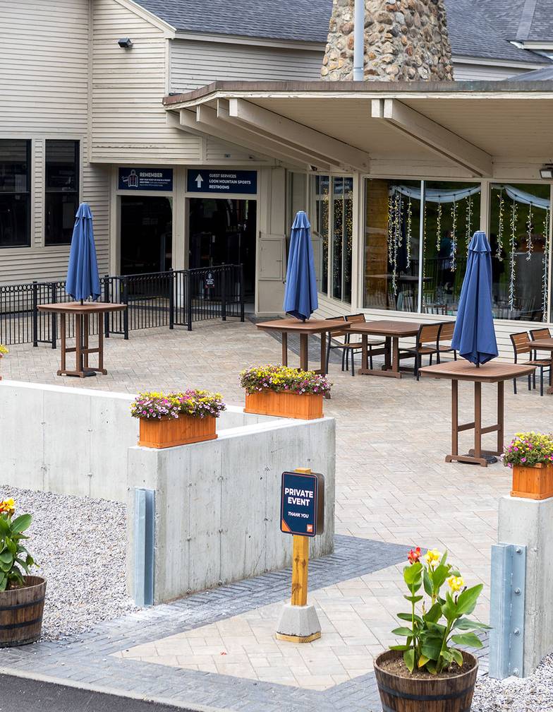Octagon Patio Summer