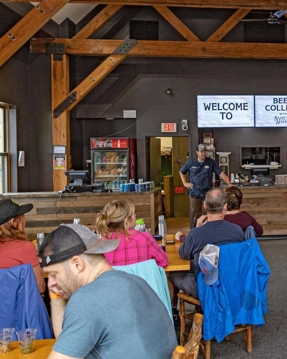 Attendees at Beer College