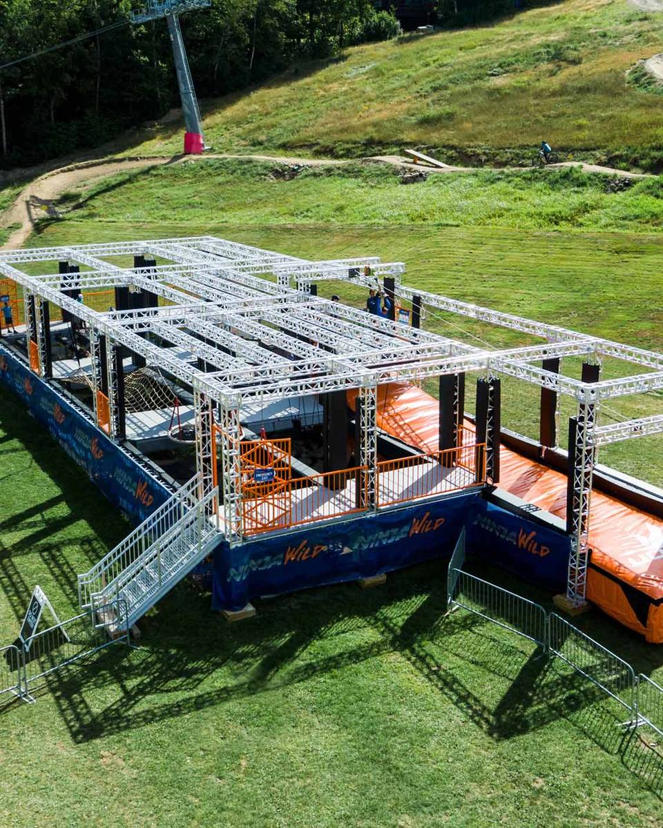 Aerial View of Ninja Wild